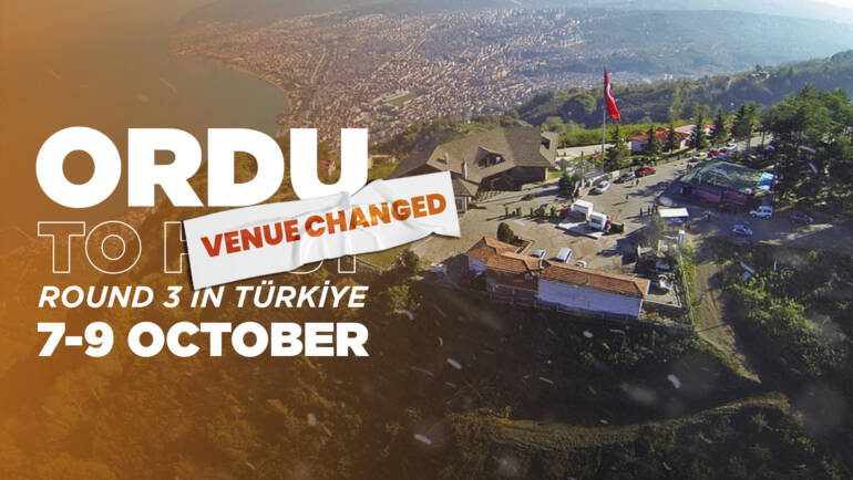 ORDU TO HOST ROUND 3 ON 7-9 OCTOBER