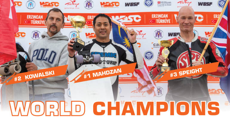 MAHDZAN COMPLETES PERFECT WEEKEND TO CLINCH LUGE WORLD TITLE