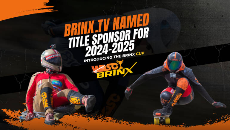 Brinx.TV Named Title Sponsor for 2024-2025 World Downhill Skateboarding Championship, Introducing The Brinx Cup