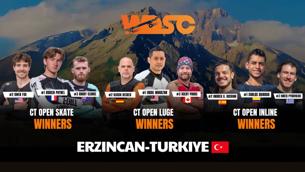 Winners crowned at WDSC Erzincan 🇹🇷