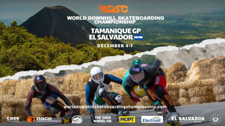 World Downhill Skateboarding Championships Open with Strong Start in El Salvador