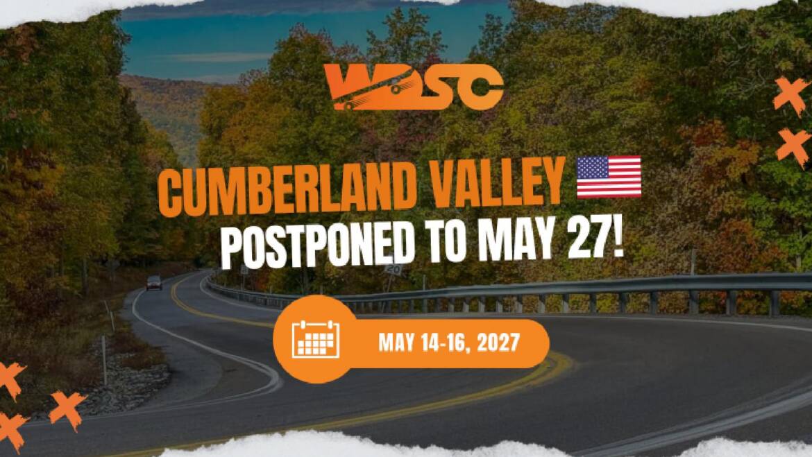 WDSC Cumberland Valley Event Rescheduled to May 2027